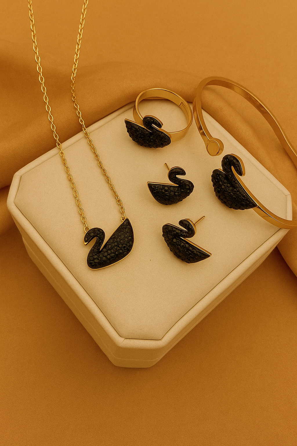 Swan Elegance Jewelry Set