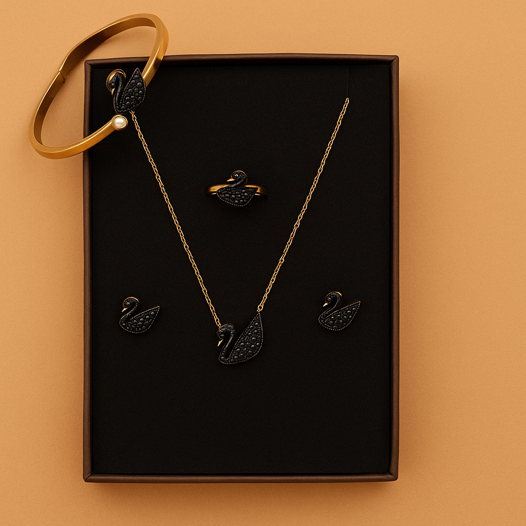 Swan Elegance Jewelry Set