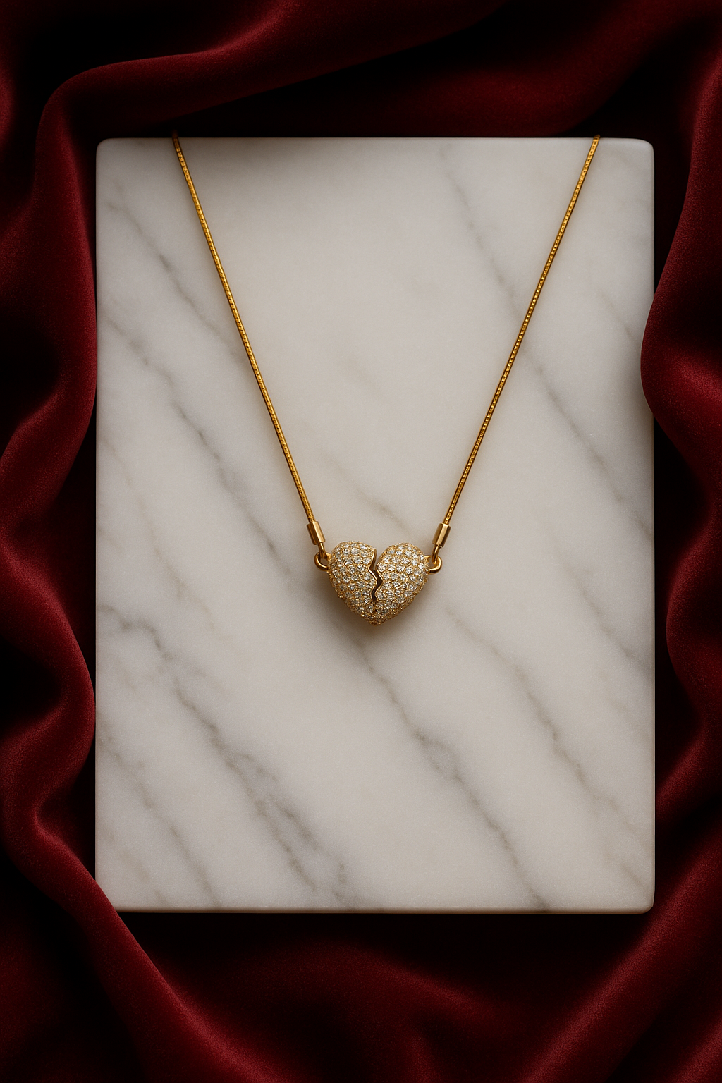Forever Bond heart Necklace