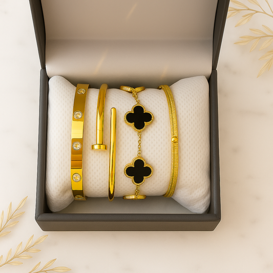 Timeless Elegant Gold Bracelets