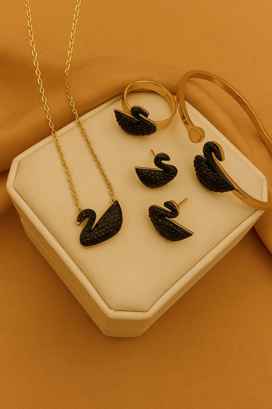 Swan Elegance Jewelry Set